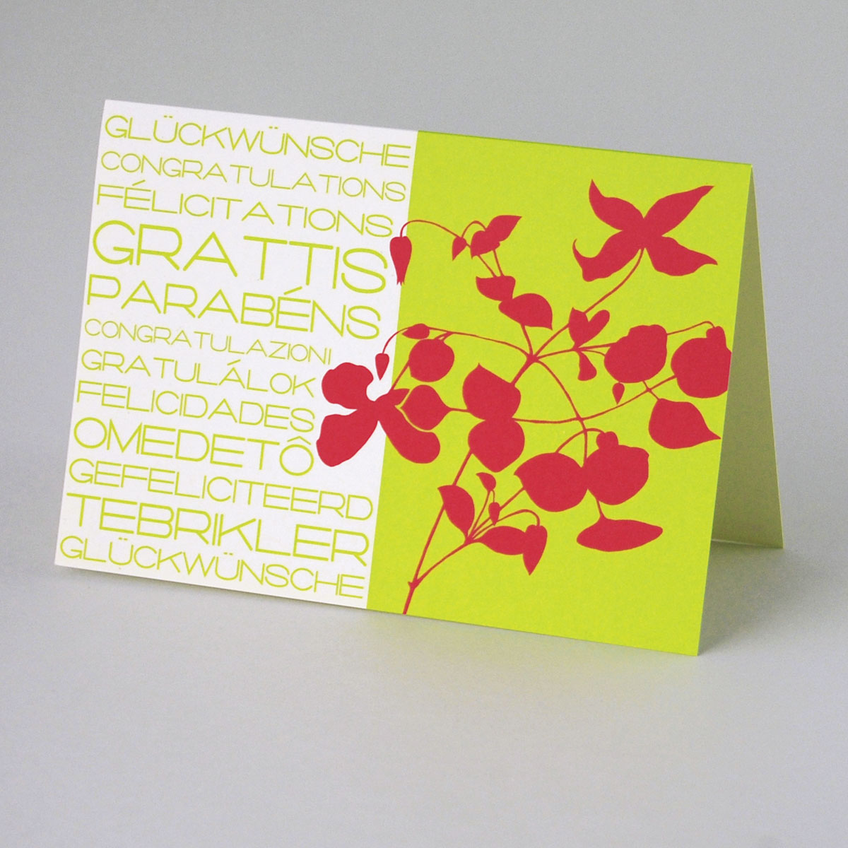 international greeting cards with flowers