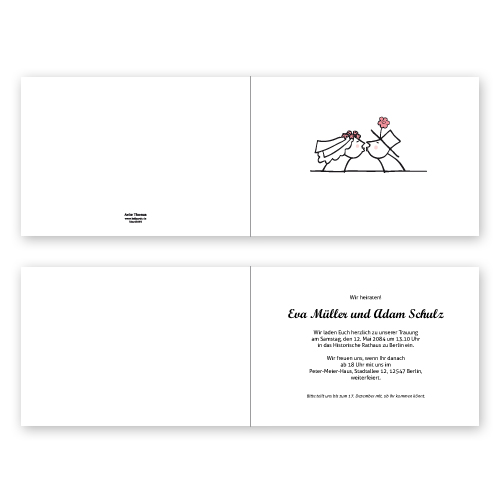 printing service for wedding cards in Berlin