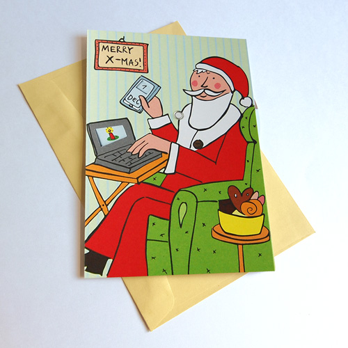 Eco-Friendly Advent Calenders with recycled envelopes