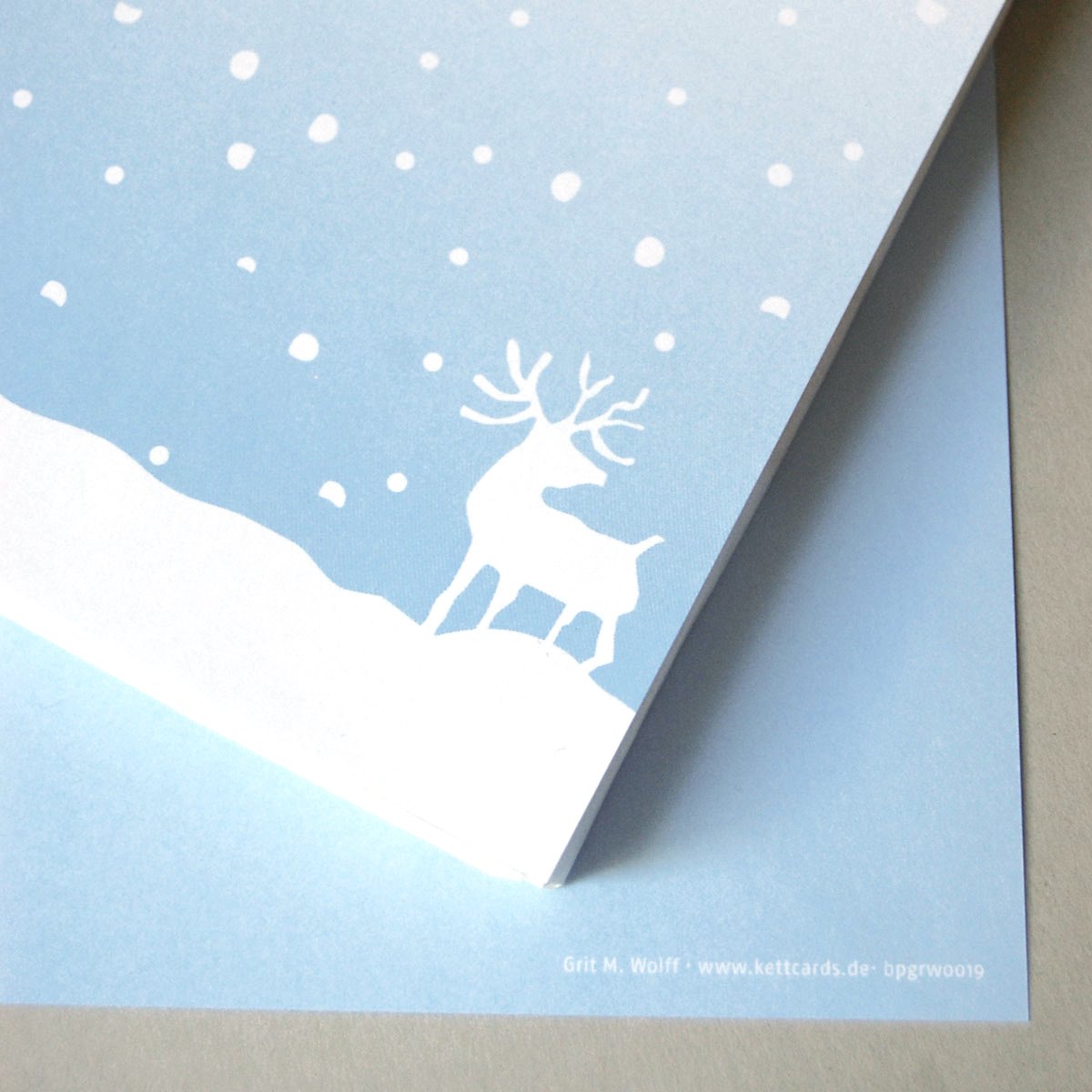 moose, Christmas Stationery