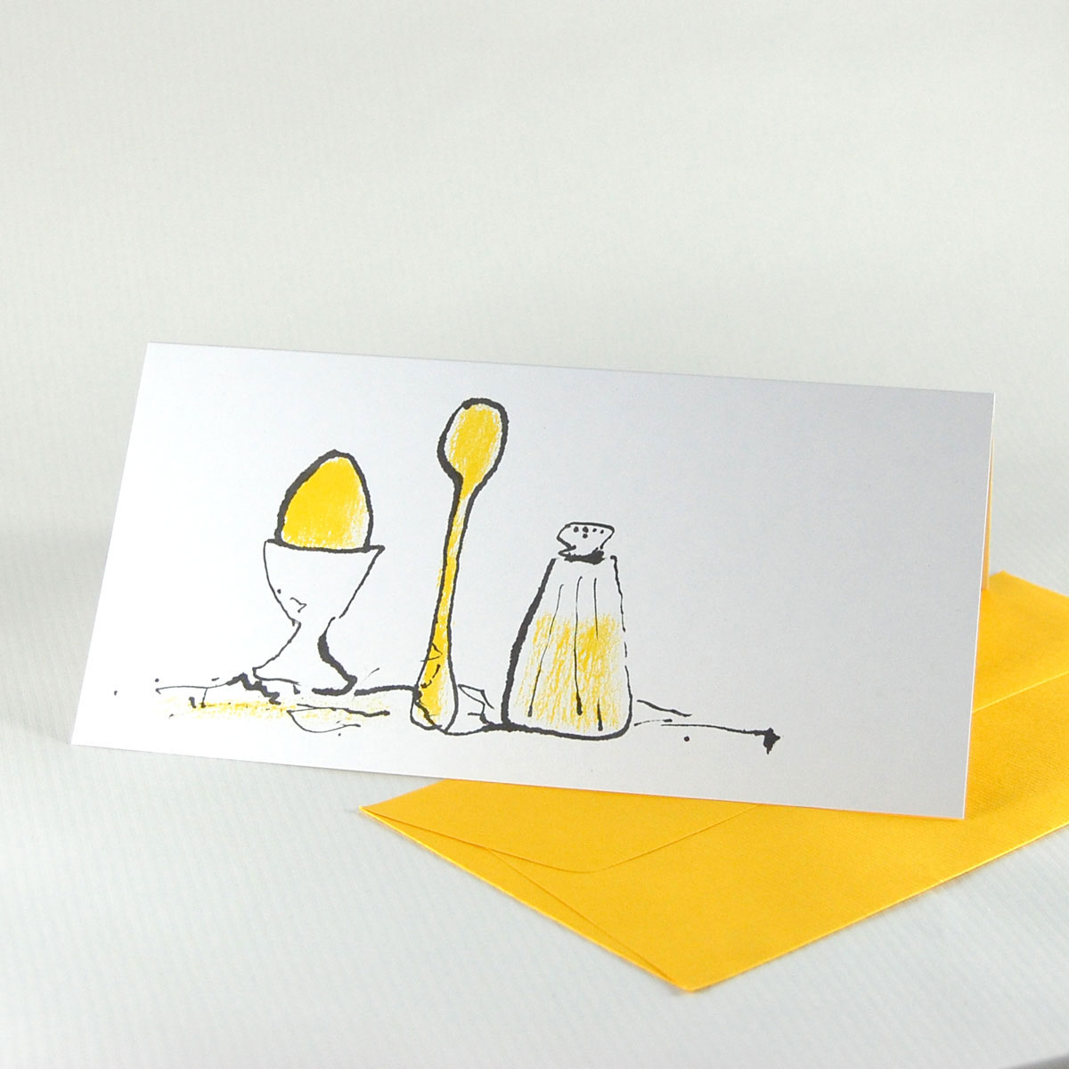 Easter Cards with yellow envelopes