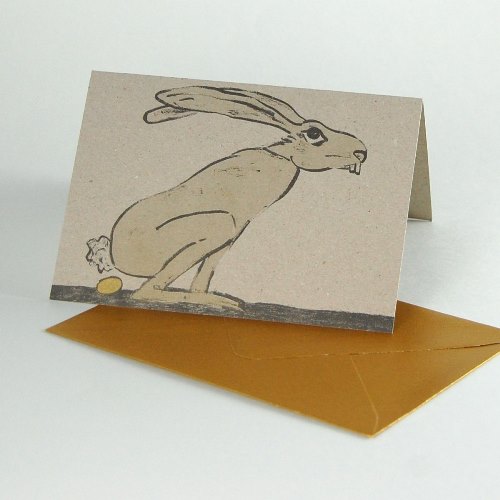 Easter Cards with golden envelopes