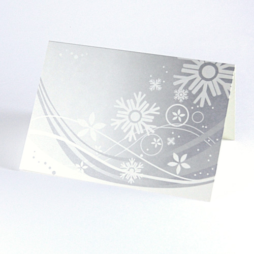 design christmas cards in red