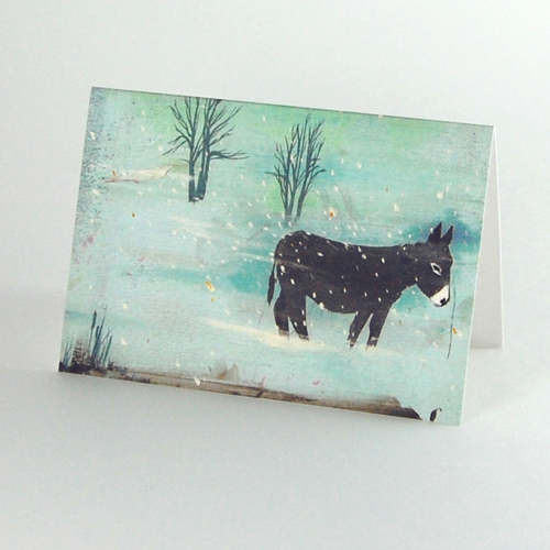 Christmas Cards: Little Donkey