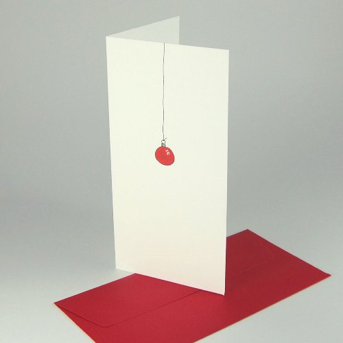 Christmas Cards with red envelopes: Minimal Effort