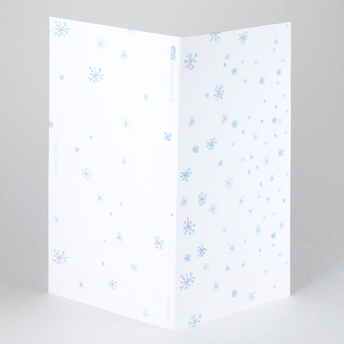 Christmas Cards: Snowflakes