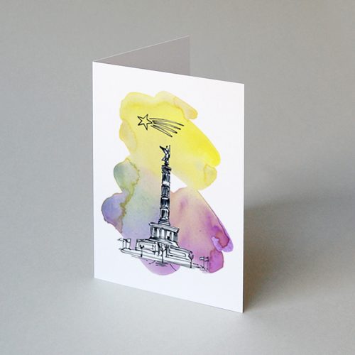 Berlin Christmas Cards: victory column