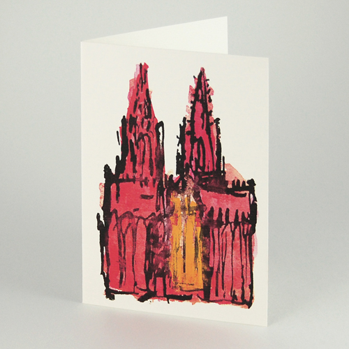 Cologne Cathedral, greeting cards for Christmas and New Year